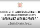 ARCHDIOCESE OF JAKARTA'S PASTORAL LETTER ON WDMR 2024