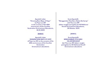 Apostolic Letter  “Drawing New Maps of Hope” by Pope Leo XIV