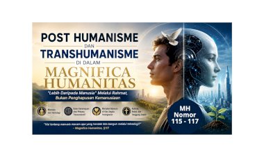 POST HUMANISME  DAN TRANSHUMANISME  DI DALAM MAGNIFICA HUMANITAS