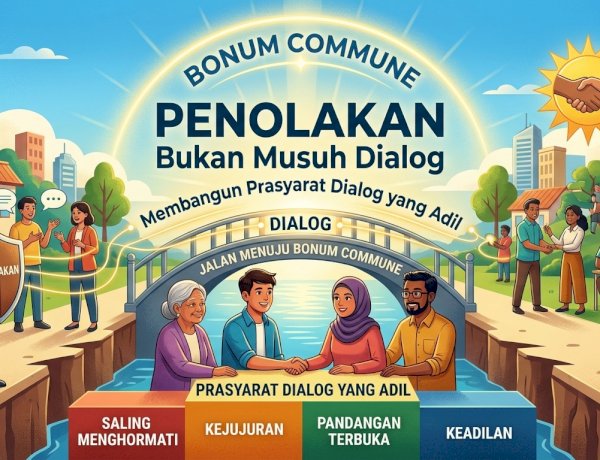 Penolakan Bukan Musuh Dialog: Membangun Prasyarat Dialog yang Adil  demi Bonum Commune