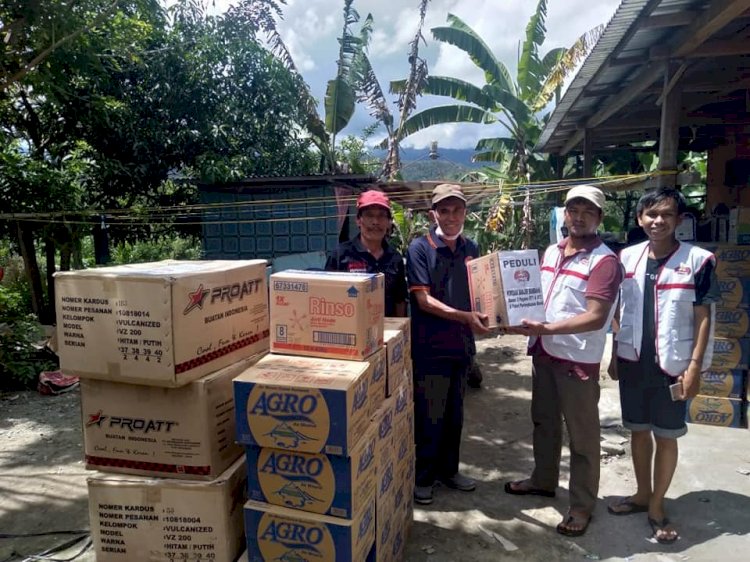Bantuan Untuk Korban Banjir Bandang di Bolapapu, Sigi Sulawesi Tengah