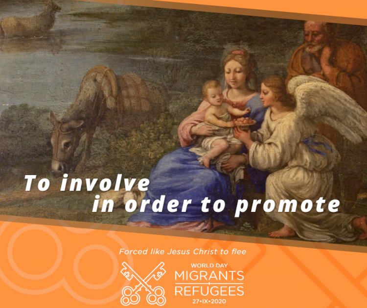 Pope Francis : To Involve In Order To Promote