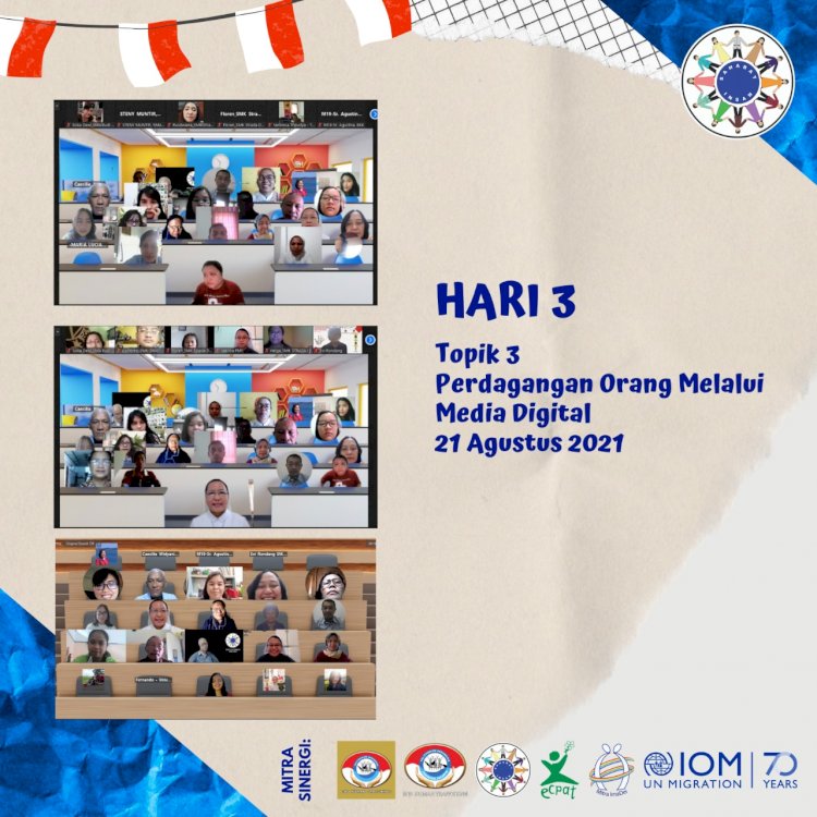 Acara Puncak TOT Pencegahan Perdagangan Orang Melalui Media Digital