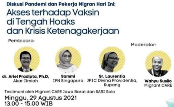 Nasib Buruh Migran di Masa Pandemi