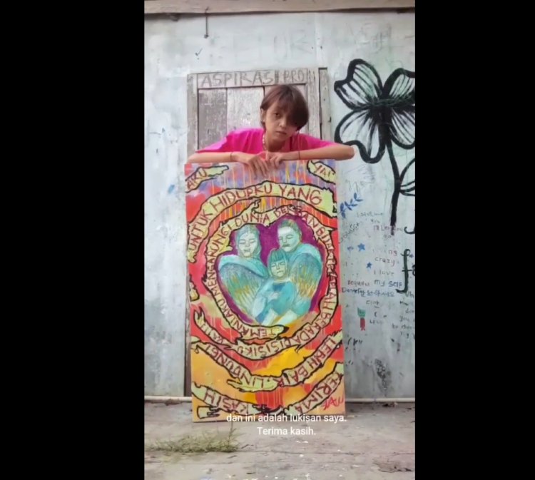 Painting for #SaferInternetDay (Kampanye Bersama Hari ke-3)