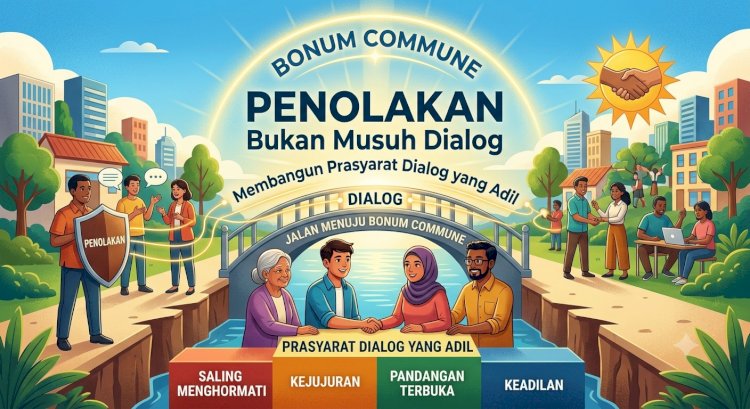 Penolakan Bukan Musuh Dialog: Membangun Prasyarat Dialog yang Adil  demi Bonum Commune