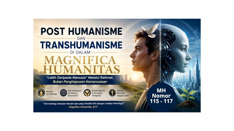 POST HUMANISME  DAN TRANSHUMANISME  DI DALAM MAGNIFICA HUMANITAS